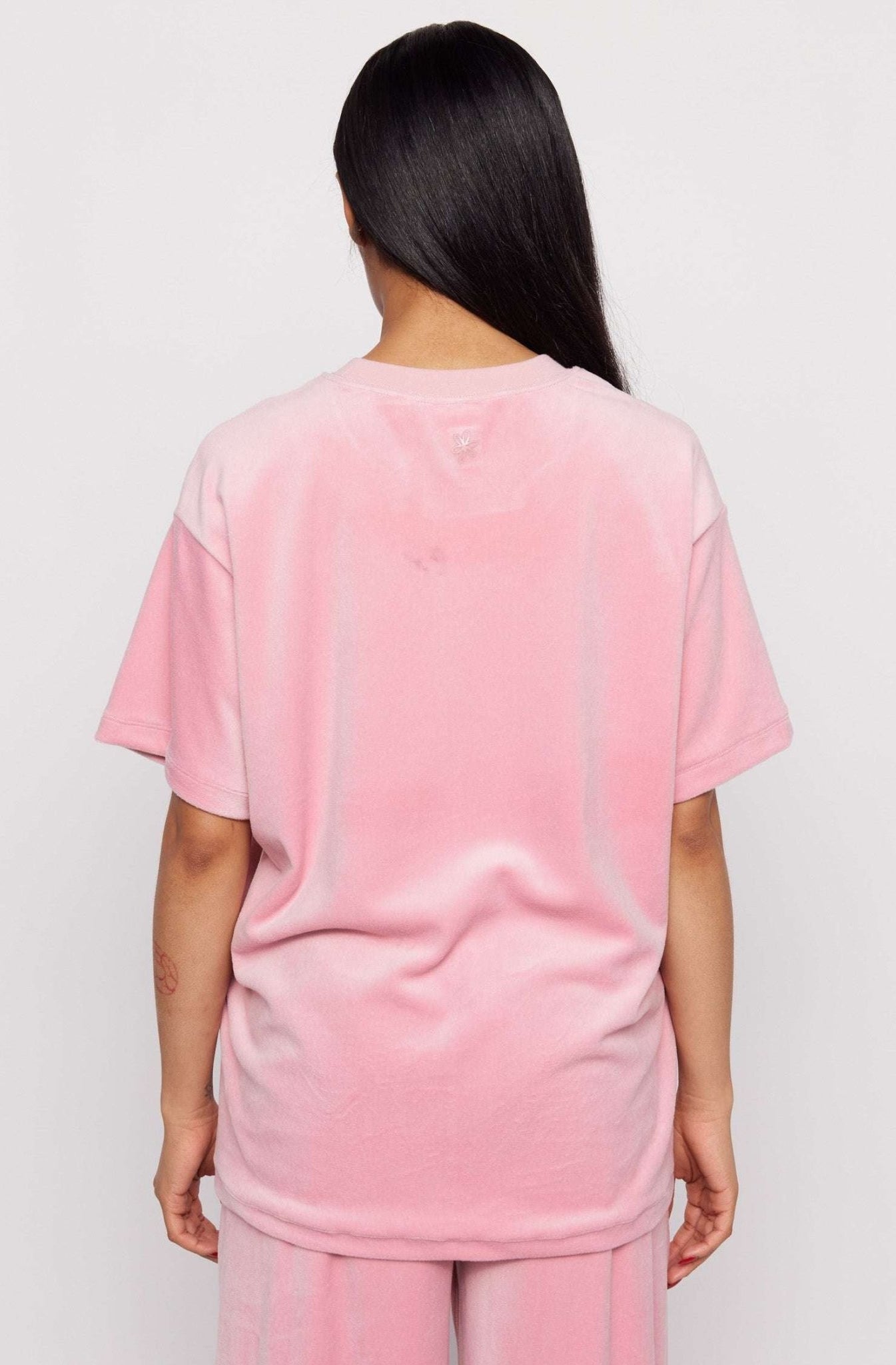 Samii Ryan Optimist Velour T-Shirt - Spoiled Brat