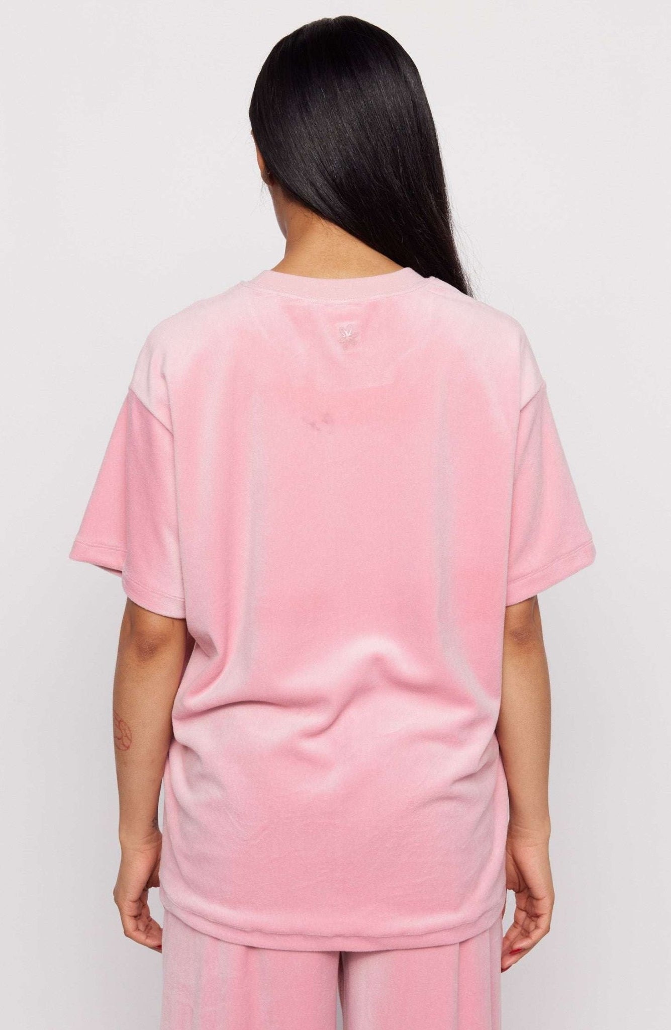 Shop Samii Ryan Samii Ryan Optimist Velour T-Shirt T-Shirts for women – premium loungewear and festival fashion at Spoiled Brat