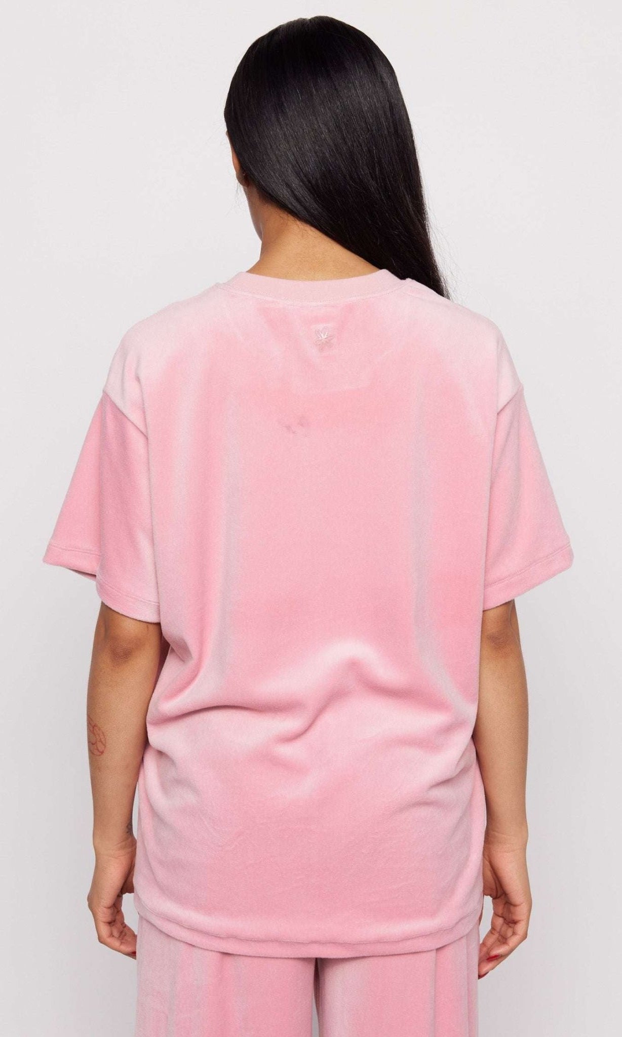 Shop Samii Ryan Samii Ryan Optimist Velour T-Shirt T-Shirts for women – premium loungewear and festival fashion at Spoiled Brat