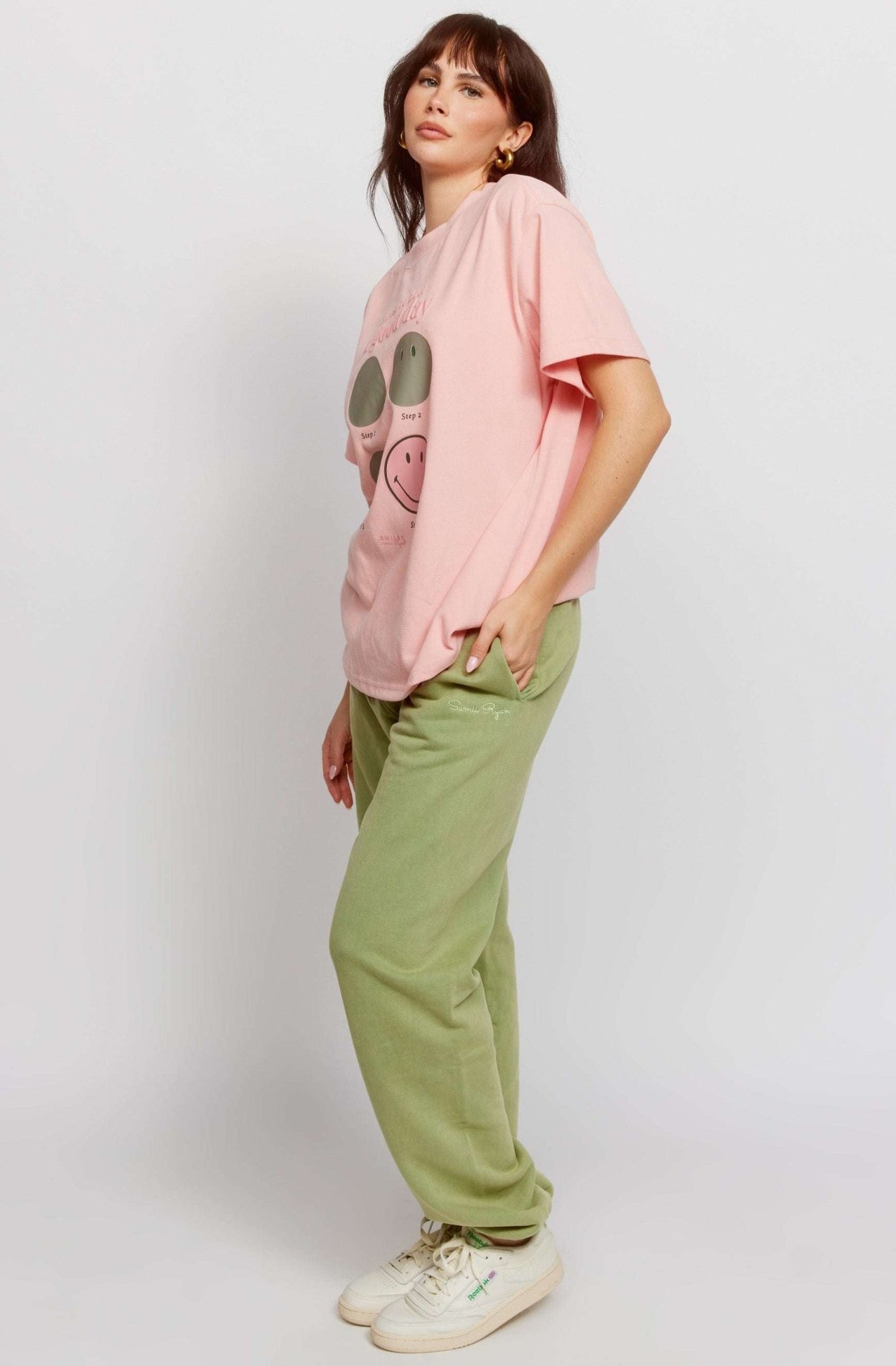 Samii Ryan Smiley® Good Day Oversized Tee - Spoiled Brat