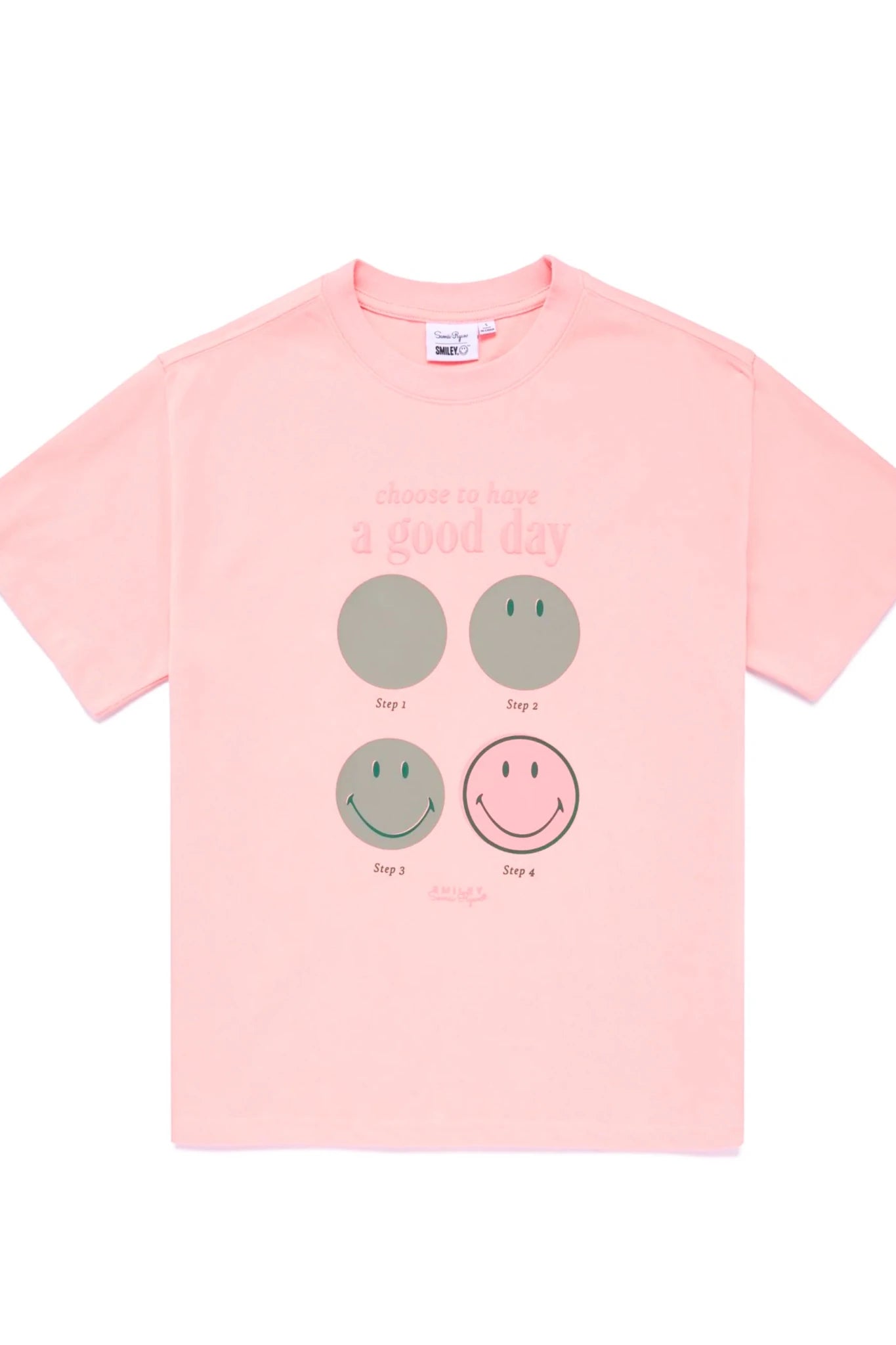 Shop Samii Ryan Samii Ryan Smiley® Good Day Oversized Tee T-Shirts for women – premium loungewear and festival fashion at Spoiled Brat