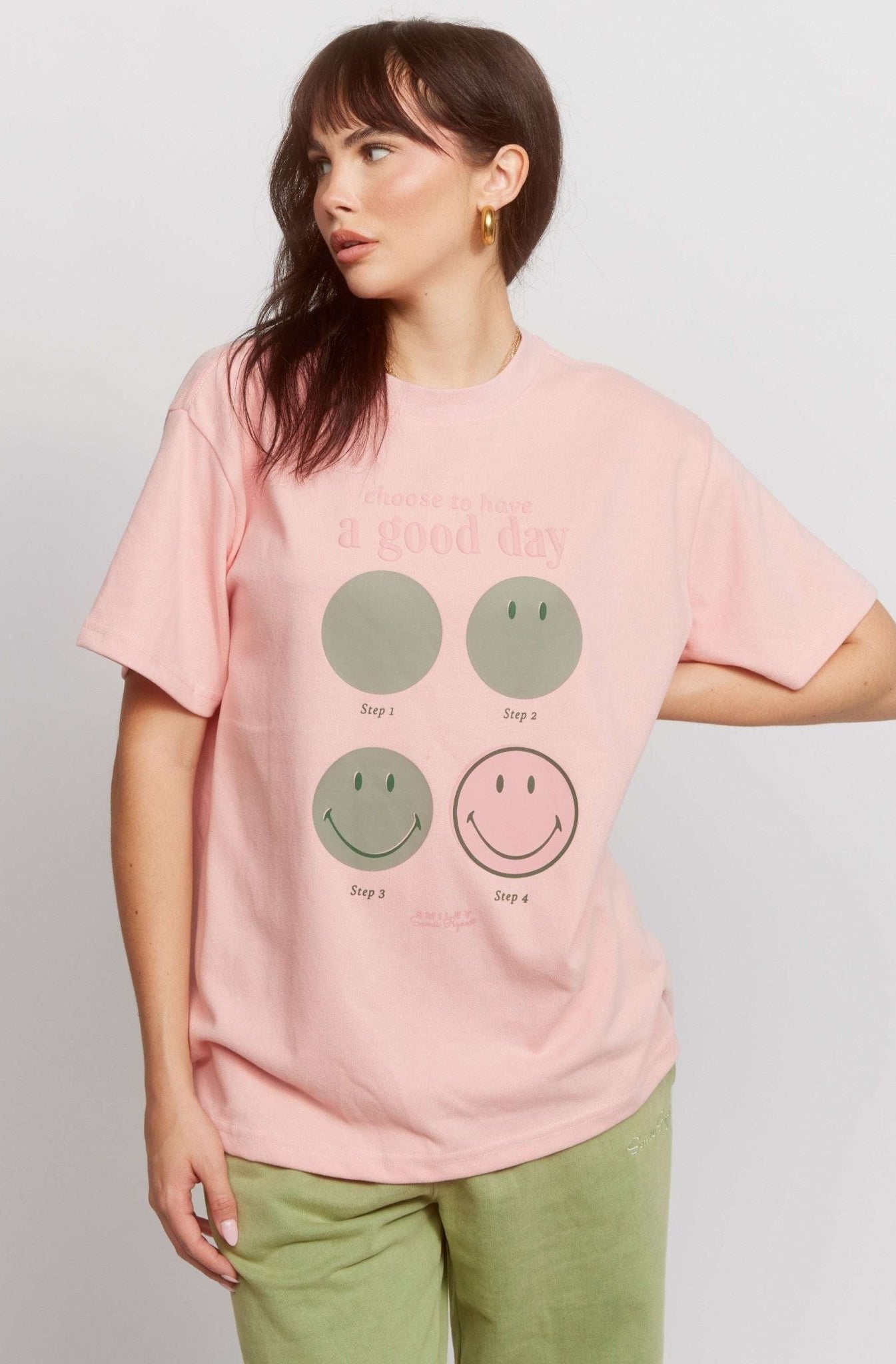 Samii Ryan Smiley® Good Day Oversized Tee - Spoiled Brat