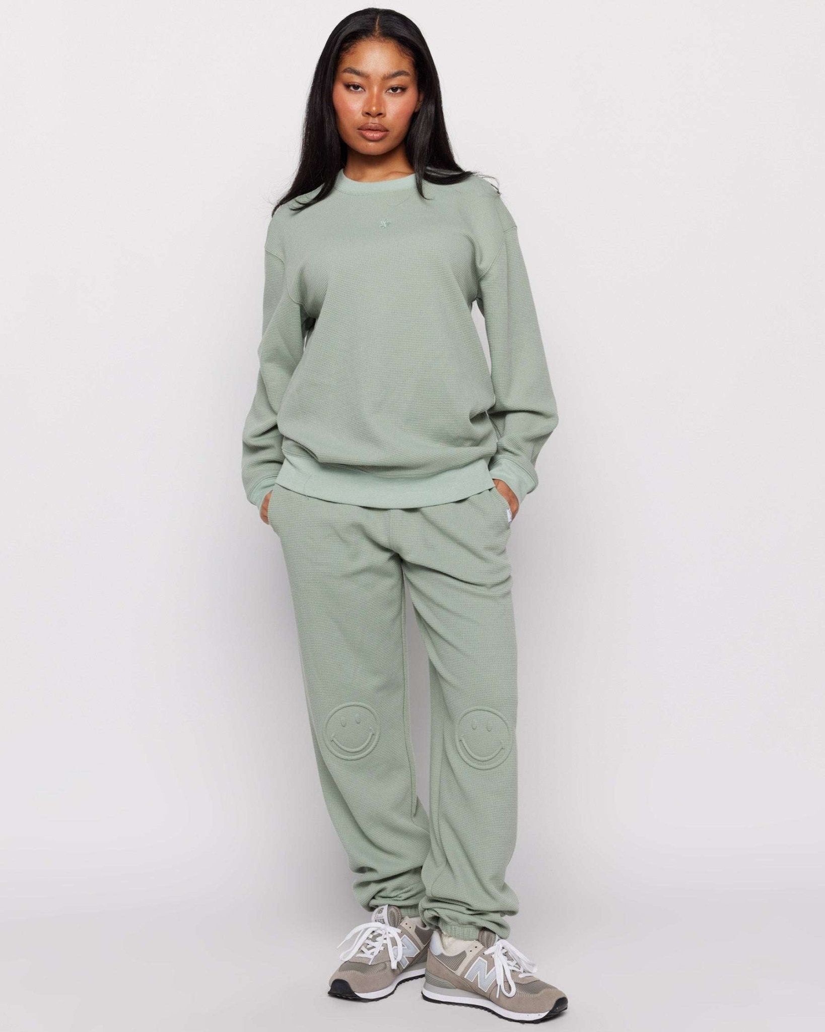 Samii Ryan Smiley® Thermal Crewneck - Spoiled Brat