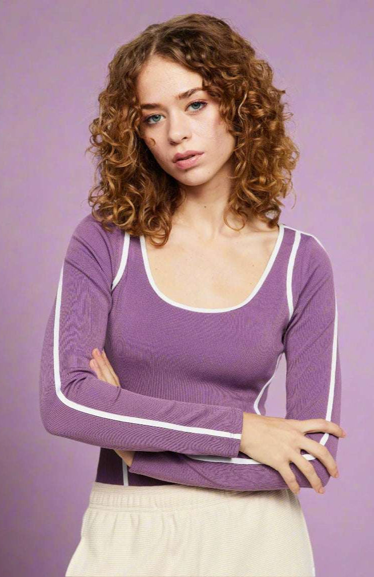 Shop Samii Ryan Samii Ryan The Royals Ribbed Bodysuit Bodysuit for women – premium loungewear and festival fashion at Spoiled Brat