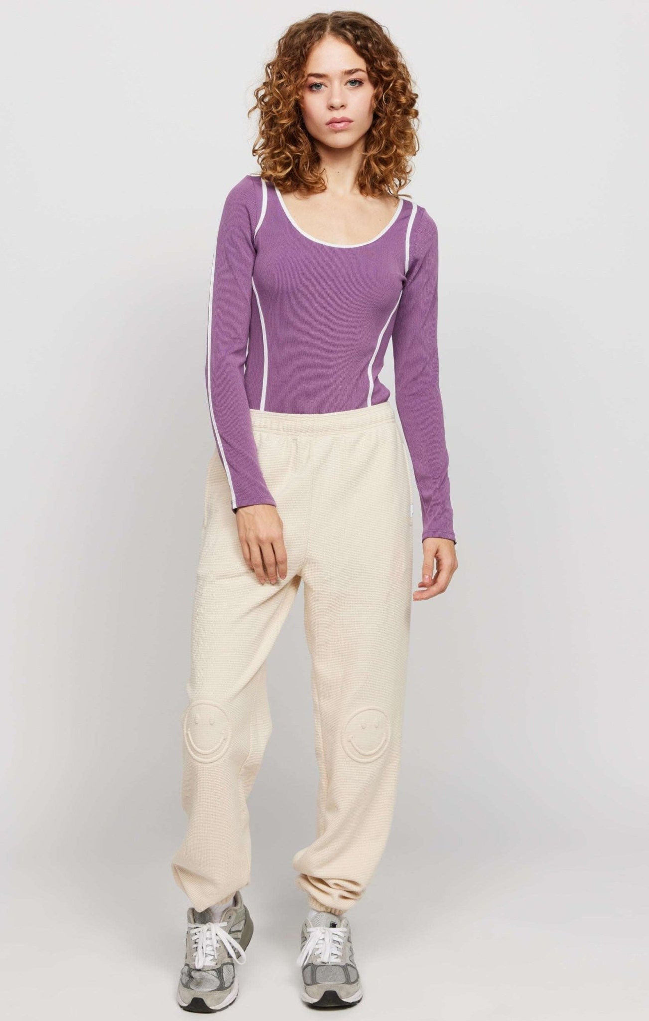 Shop Samii Ryan Samii Ryan The Royals Ribbed Bodysuit Bodysuit for women – premium loungewear and festival fashion at Spoiled Brat