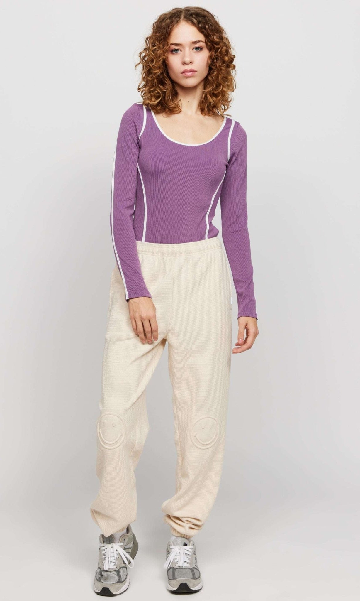 Shop Samii Ryan Samii Ryan The Royals Ribbed Bodysuit Bodysuit for women – premium loungewear and festival fashion at Spoiled Brat