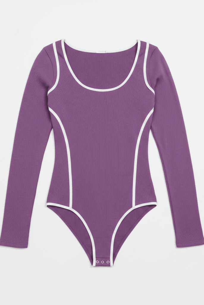 Shop Samii Ryan Samii Ryan The Royals Ribbed Bodysuit Bodysuit for women – premium loungewear and festival fashion at Spoiled Brat