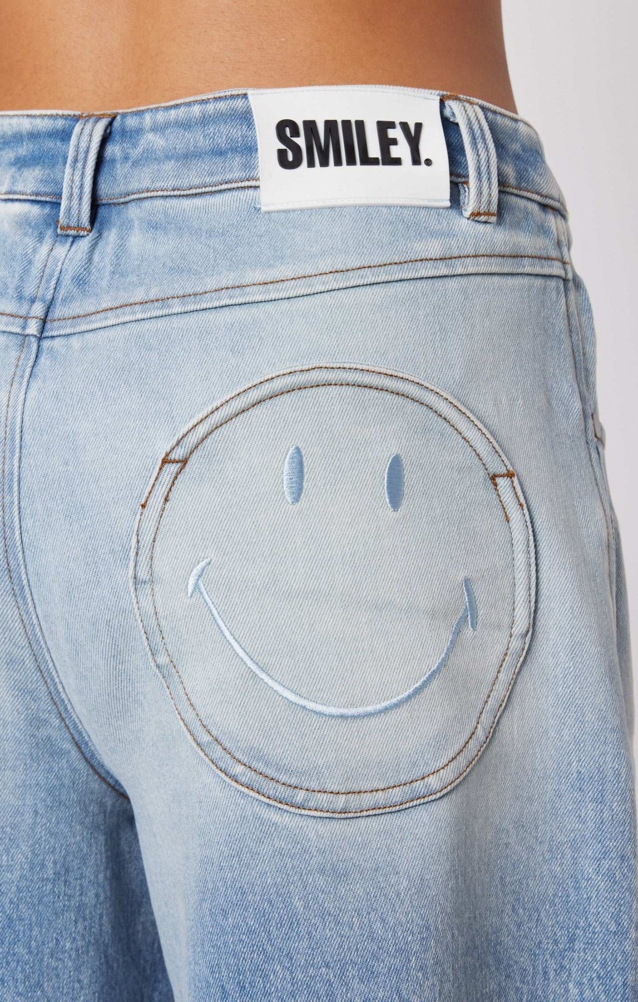Shop Samii Ryan Samii Ryan x Smiley® Denim Jeans MOM Jeans for women – premium loungewear and festival fashion at Spoiled Brat