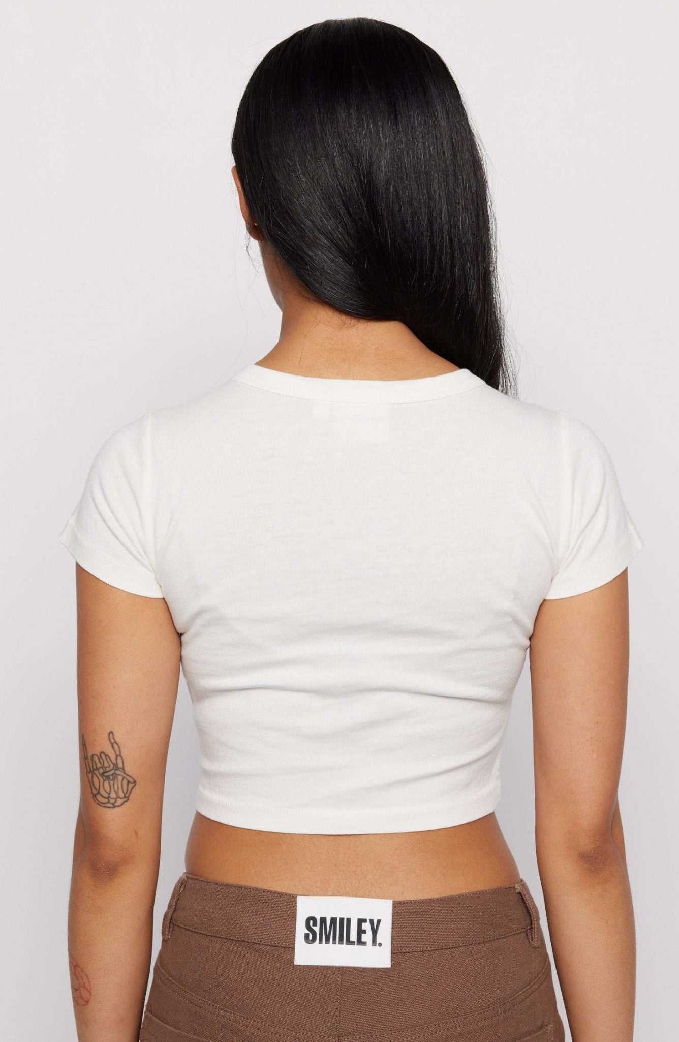 Samii Ryan x Smiley® Gimme Space Baby Tee - Spoiled Brat