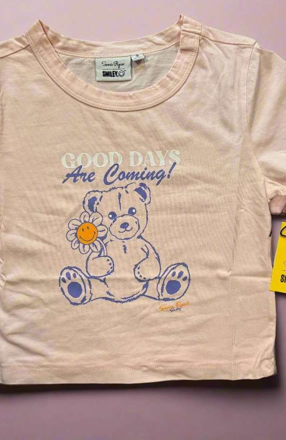 Samii Ryan x Smileyworld® Good Days Baby Tee - Spoiled Brat
