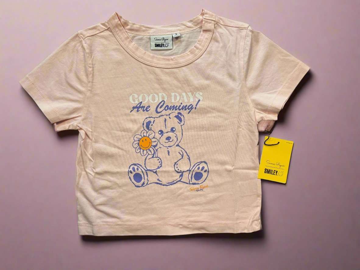 Samii Ryan x Smileyworld® Good Days Baby Tee - Spoiled Brat