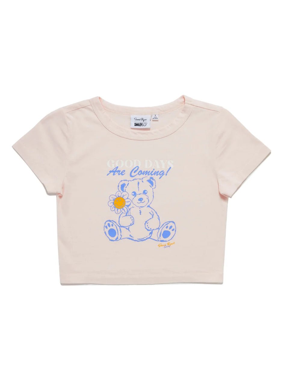 Samii Ryan x Smileyworld® Good Days Baby Tee - Spoiled Brat