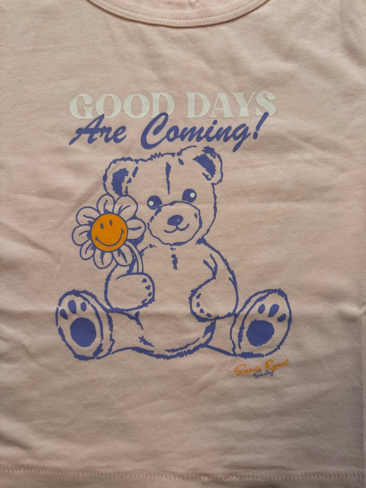 Samii Ryan x Smileyworld® Good Days Baby Tee - Spoiled Brat