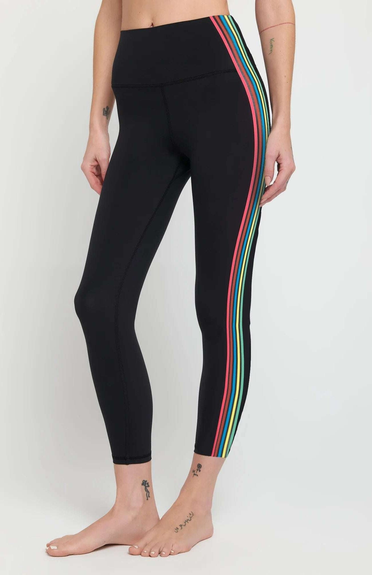 Shop Spiritual Gangster Spiritual Gangster Ada Stripe Leggings Leggings for women – premium loungewear and festival fashion at Spoiled Brat