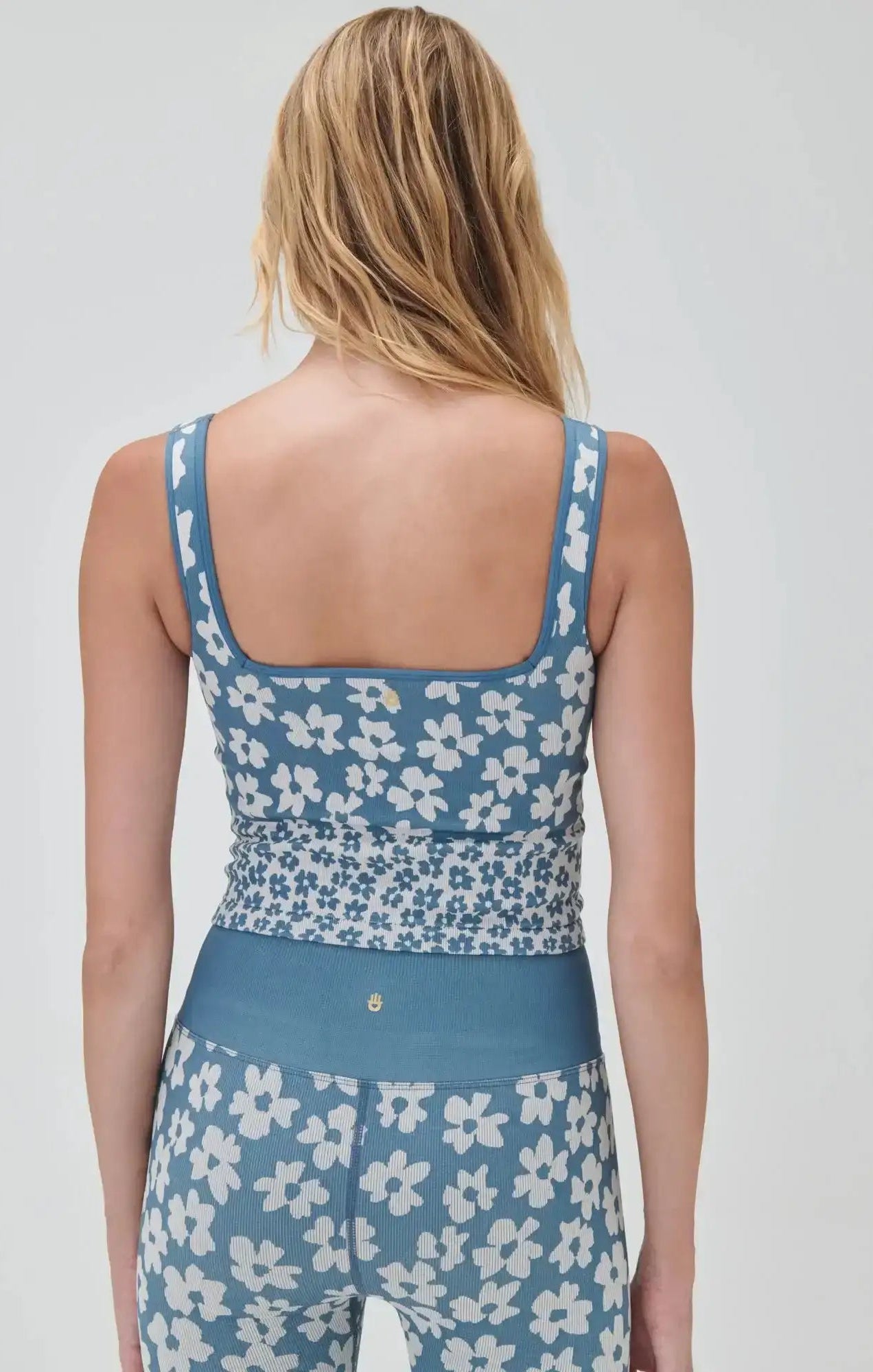 Shop Spiritual Gangster Spiritual Gangster Amara Jacquard Longline Sports Bra as seen on Whitney Port Cropped Top for women – premium loungewear and festival fashion at Spoiled Brat