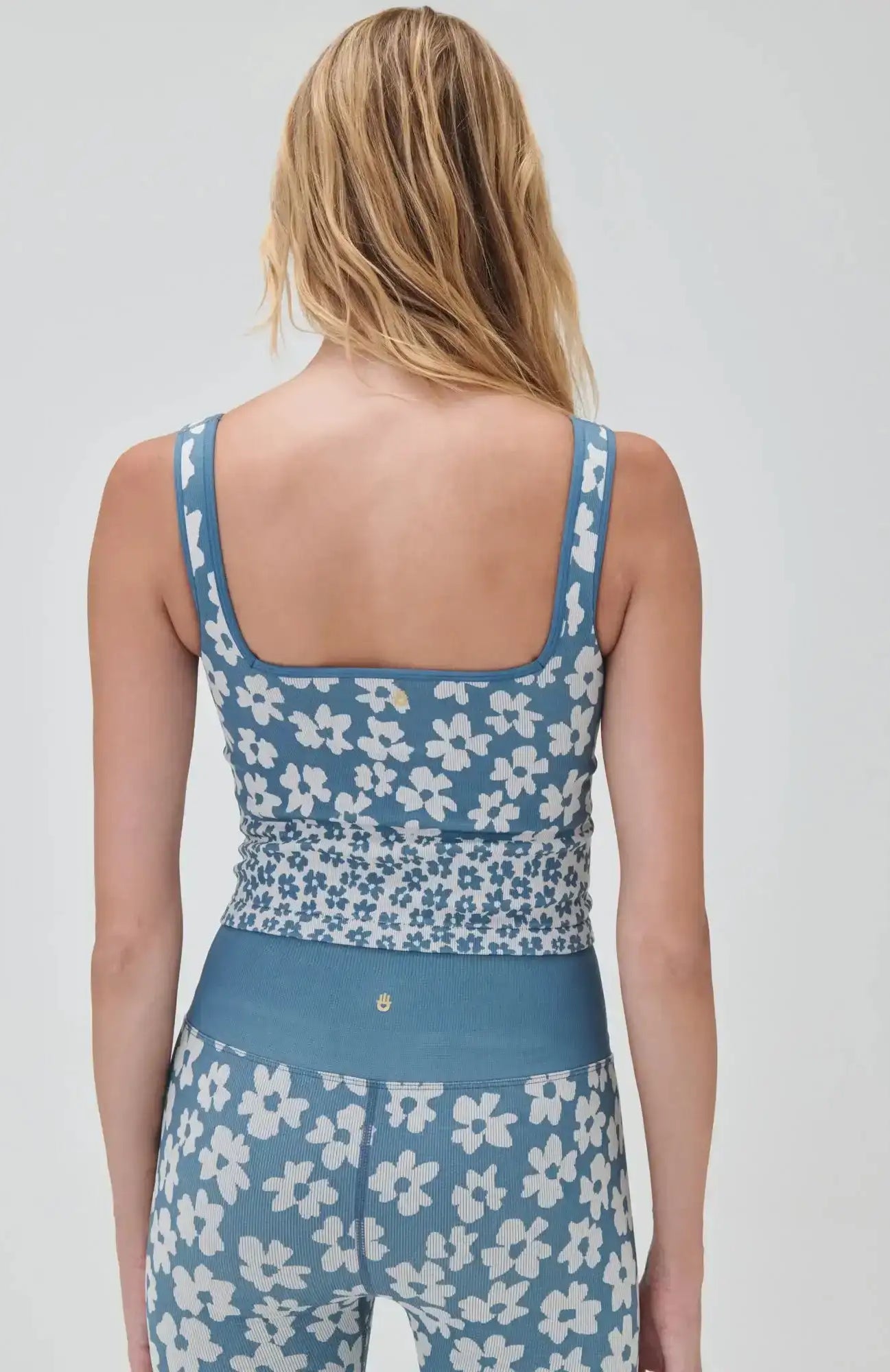 Spiritual Gangster Amara Jacquard Longline Sports Bra as seen on Whitney Port Cropped Top by Spiritual Gangster as seen on celebrities