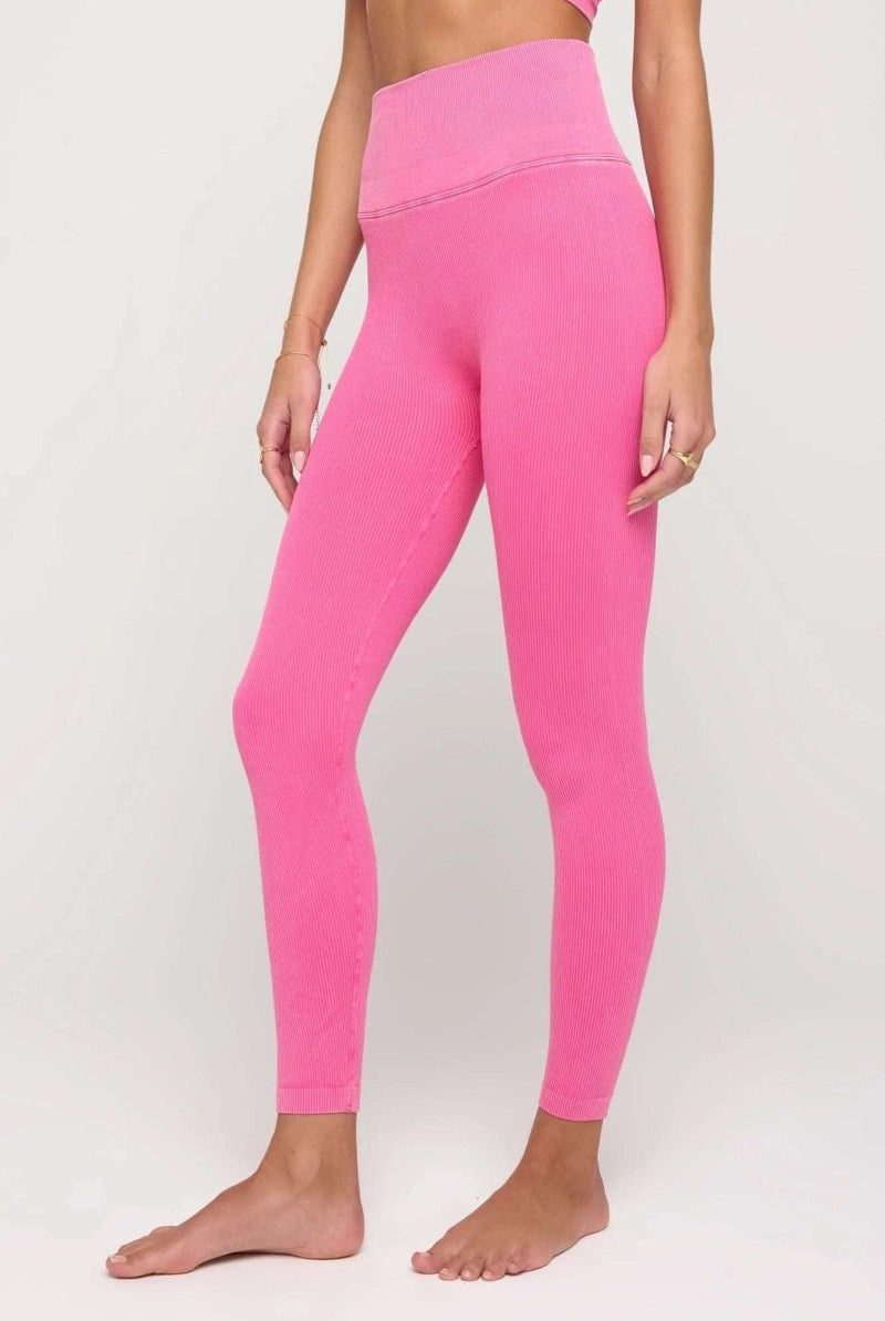 Shop Spiritual Gangster Spiritual Gangster Love Sculpt Seamless 7/8 Legging Leggings for women – premium loungewear and festival fashion at Spoiled Brat