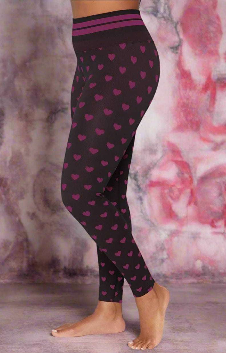 Spiritual Gangster Rosaline Love Sculpt Jacquard Seamless Leggings Leggings by Spiritual Gangster as seen on celebrities