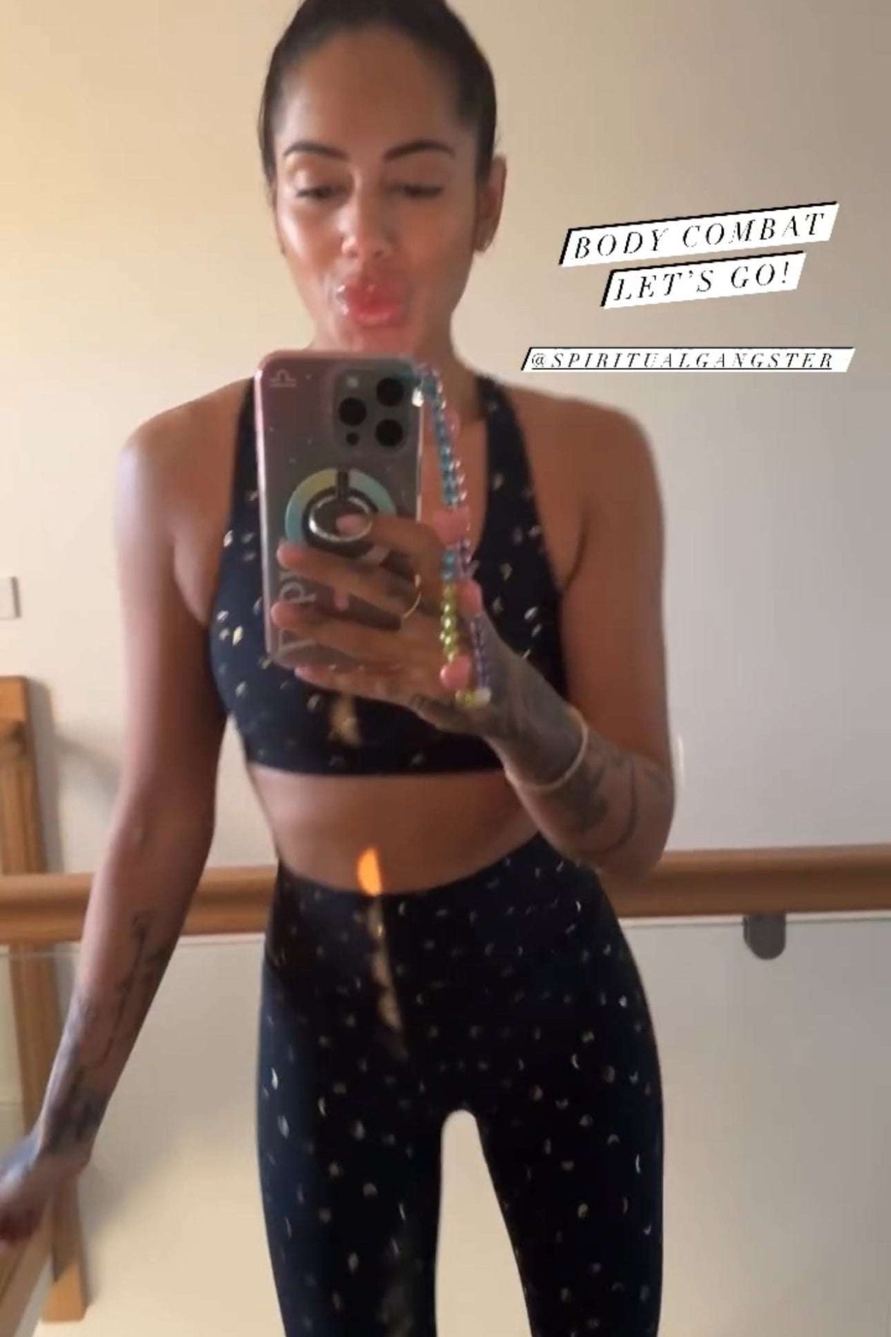 Shop Spiritual Gangster Spiritual Gangster Studio Dream Tech Sports Bra as seen on Malin Andersson Sports Bra for women – premium loungewear and festival fashion at Spoiled Brat