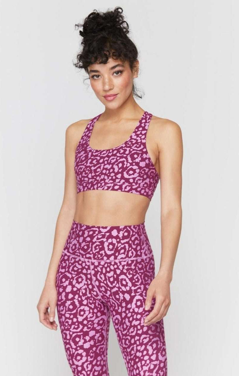 Spiritual Gangster Studio Eco Jersey Sports Bra | Cropped Top by Spiritual Gangster | Shop Premium Boutique Fashion at Spoiled Brat | Trendy Y2K style. "non wired bra, '_badge_Celeb_Pick, __label:Celeb Style | Image 6