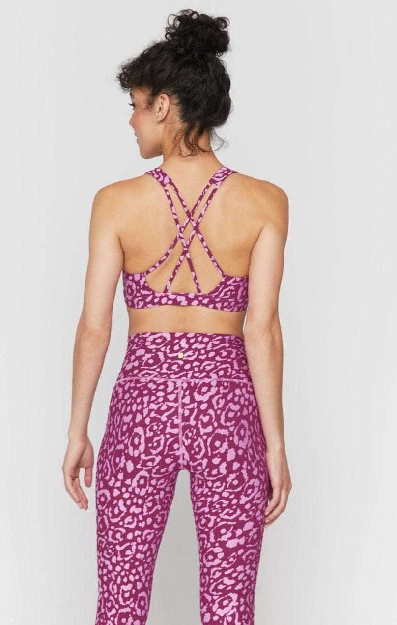 Spiritual Gangster Studio Eco Jersey Sports Bra | Cropped Top by Spiritual Gangster | Shop Premium Boutique Fashion at Spoiled Brat | Trendy Y2K style. "non wired bra, '_badge_Celeb_Pick, __label:Celeb Style | Image 4