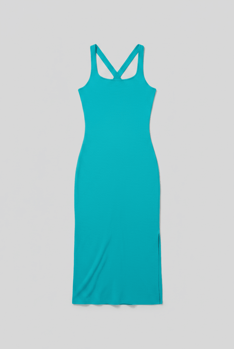 Shop Spiritual Gangster Spiritual Gangster Valerie Twist Back Midi Dress Maxi Dress for women – premium loungewear and festival fashion at Spoiled Brat
