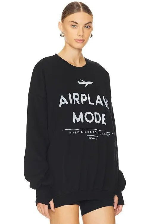 Shop The Laundry Room The Laundry Room Airplane Mode Sweater as seen on Chloe Meadows Jumper for women – premium loungewear and festival fashion at Spoiled Brat