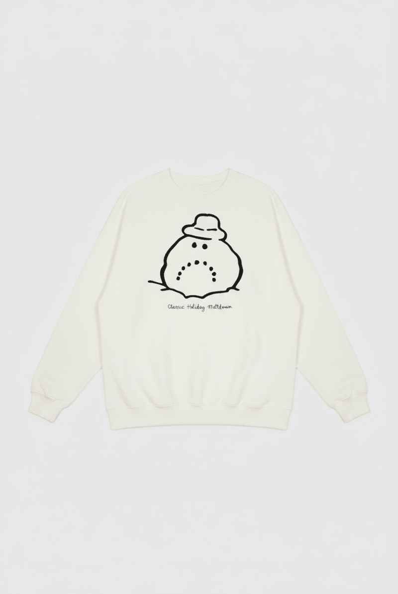 Shop The Laundry Room The Laundry Room Classic Holiday Meltdown Jumper Jumper for women – premium loungewear and festival fashion at Spoiled Brat