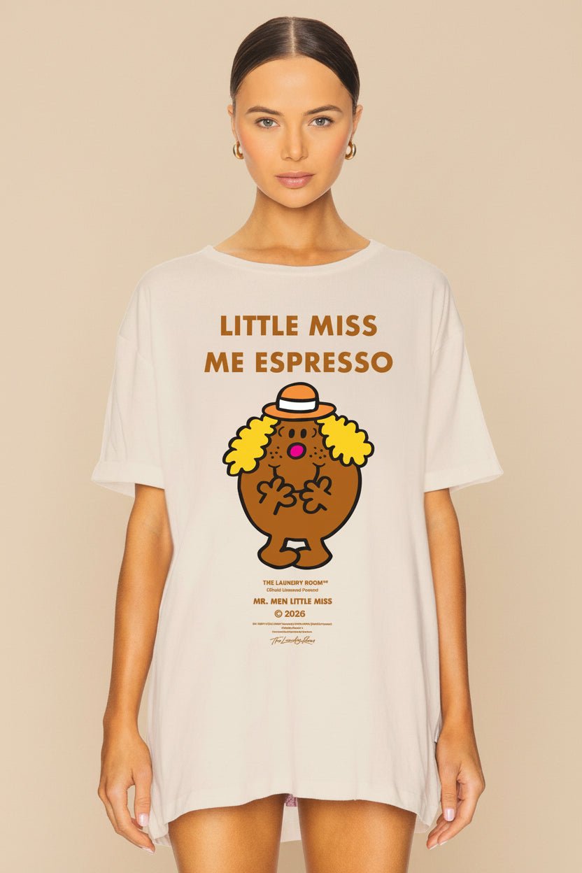 The Laundry Room Little Miss Espresso Oversized Tee - Spoiled Brat