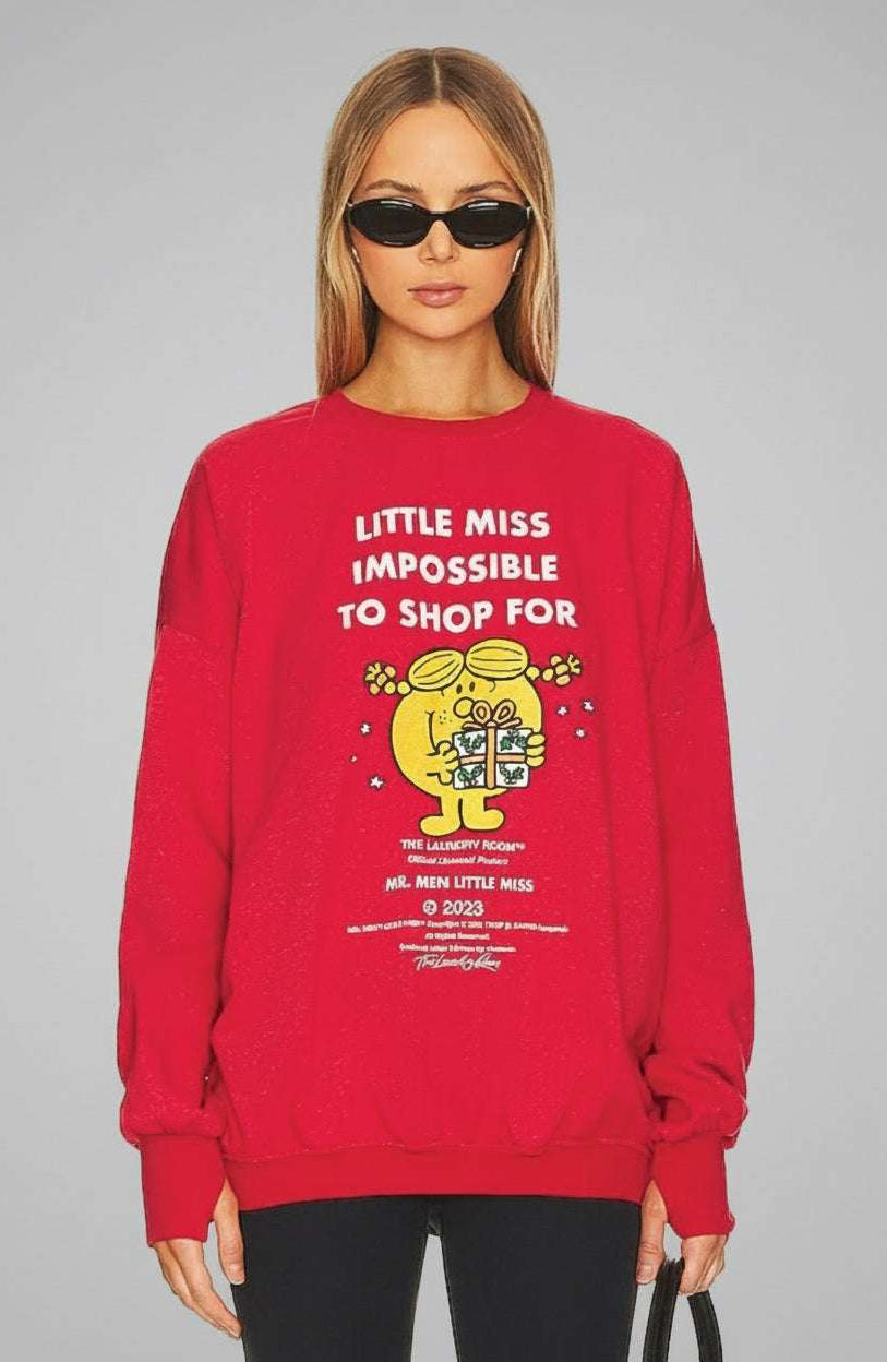 The Laundry Room Little Miss Impossible Christmas Jumper by The Laundry Room – Jumper – S | Spoiled Brat UK