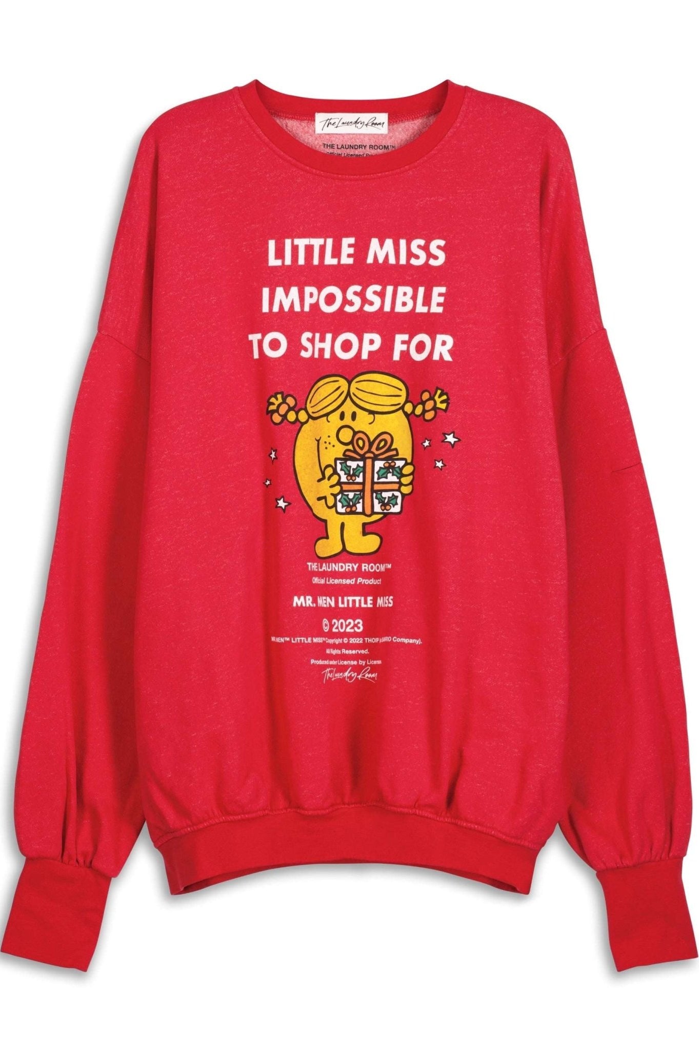 The Laundry Room Little Miss Impossible Christmas Jumper - Spoiled Brat