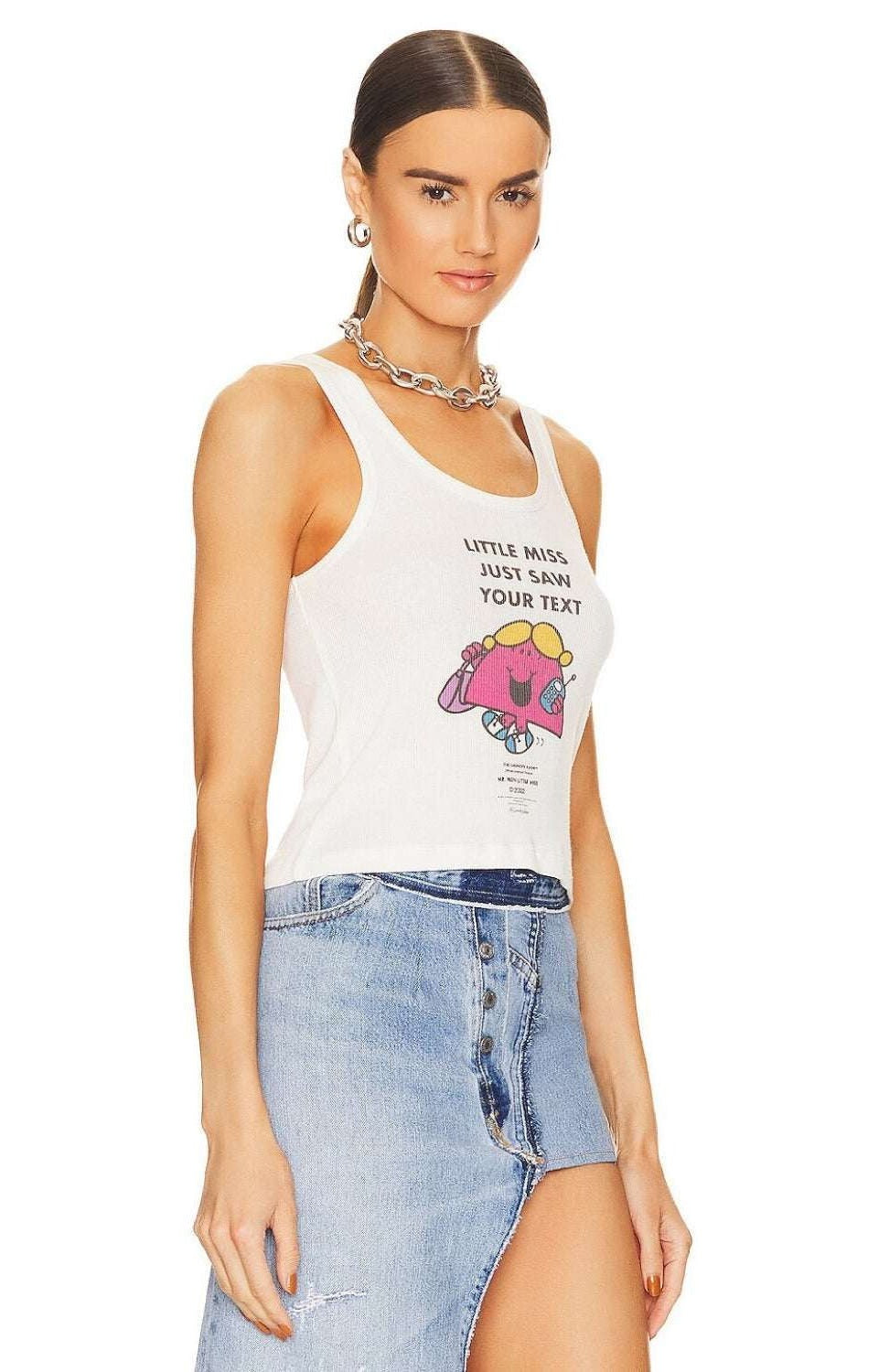 Shop The Laundry Room The Laundry Room Little Miss Just Saw Your Text Tank Top Tank Top for women – premium loungewear and festival fashion at Spoiled Brat