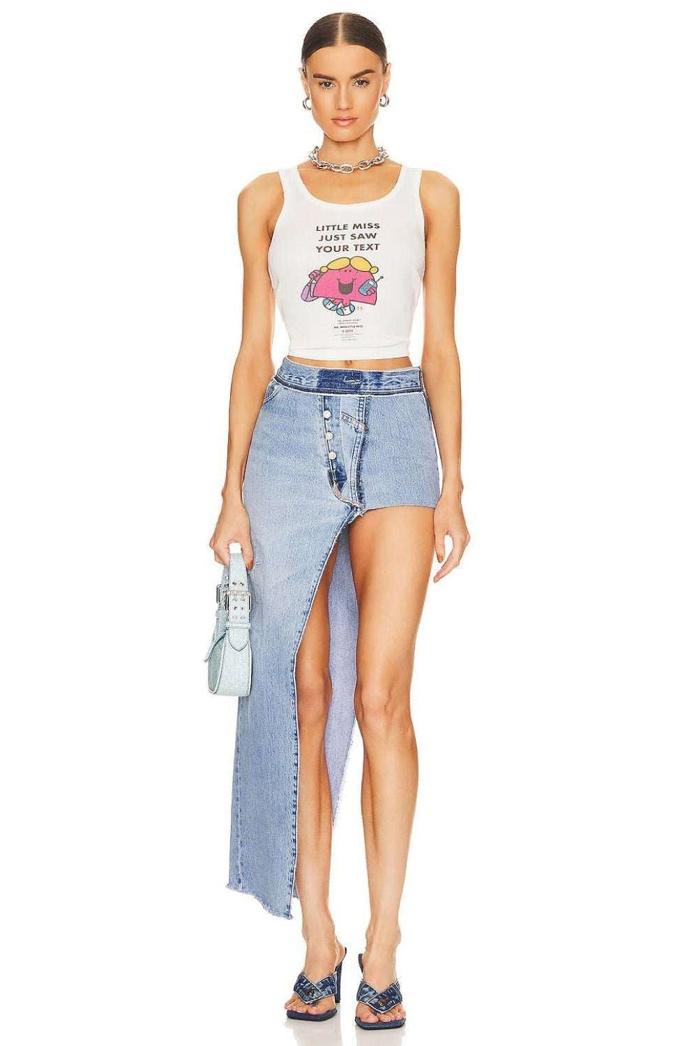 Shop The Laundry Room The Laundry Room Little Miss Just Saw Your Text Tank Top Tank Top for women – premium loungewear and festival fashion at Spoiled Brat