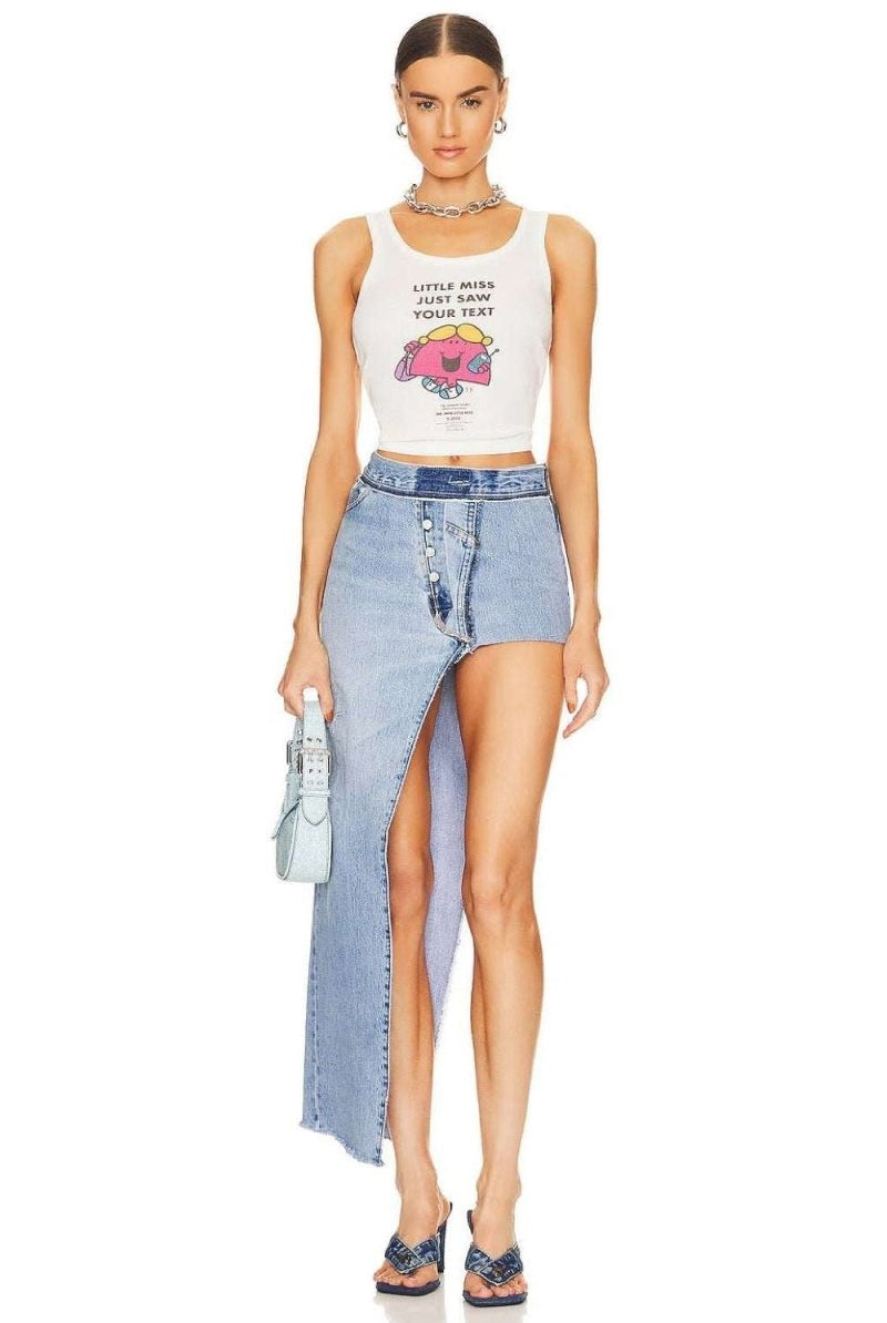 Shop The Laundry Room The Laundry Room Little Miss Just Saw Your Text Tank Top Tank Top for women – premium loungewear and festival fashion at Spoiled Brat