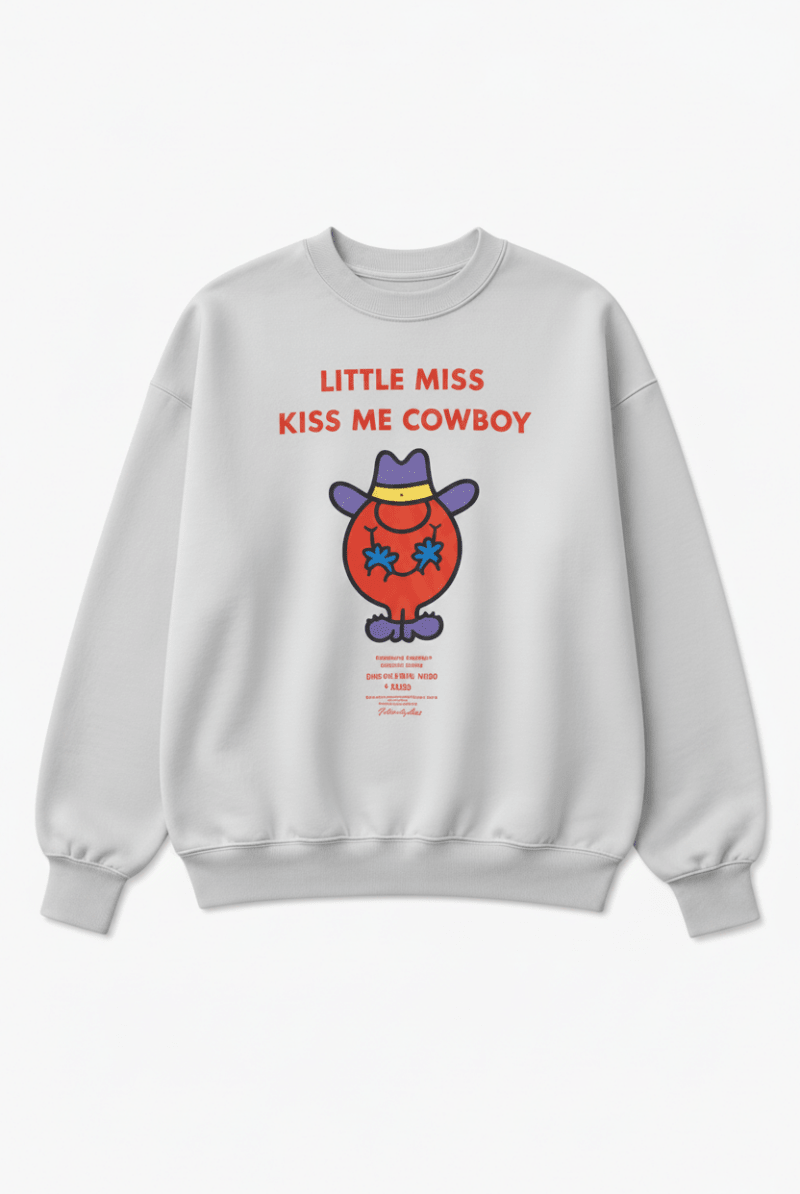 Shop The Laundry Room The Laundry Room Little Miss Kiss Me Cowboy Sweater Jumper for women – premium loungewear and festival fashion at Spoiled Brat