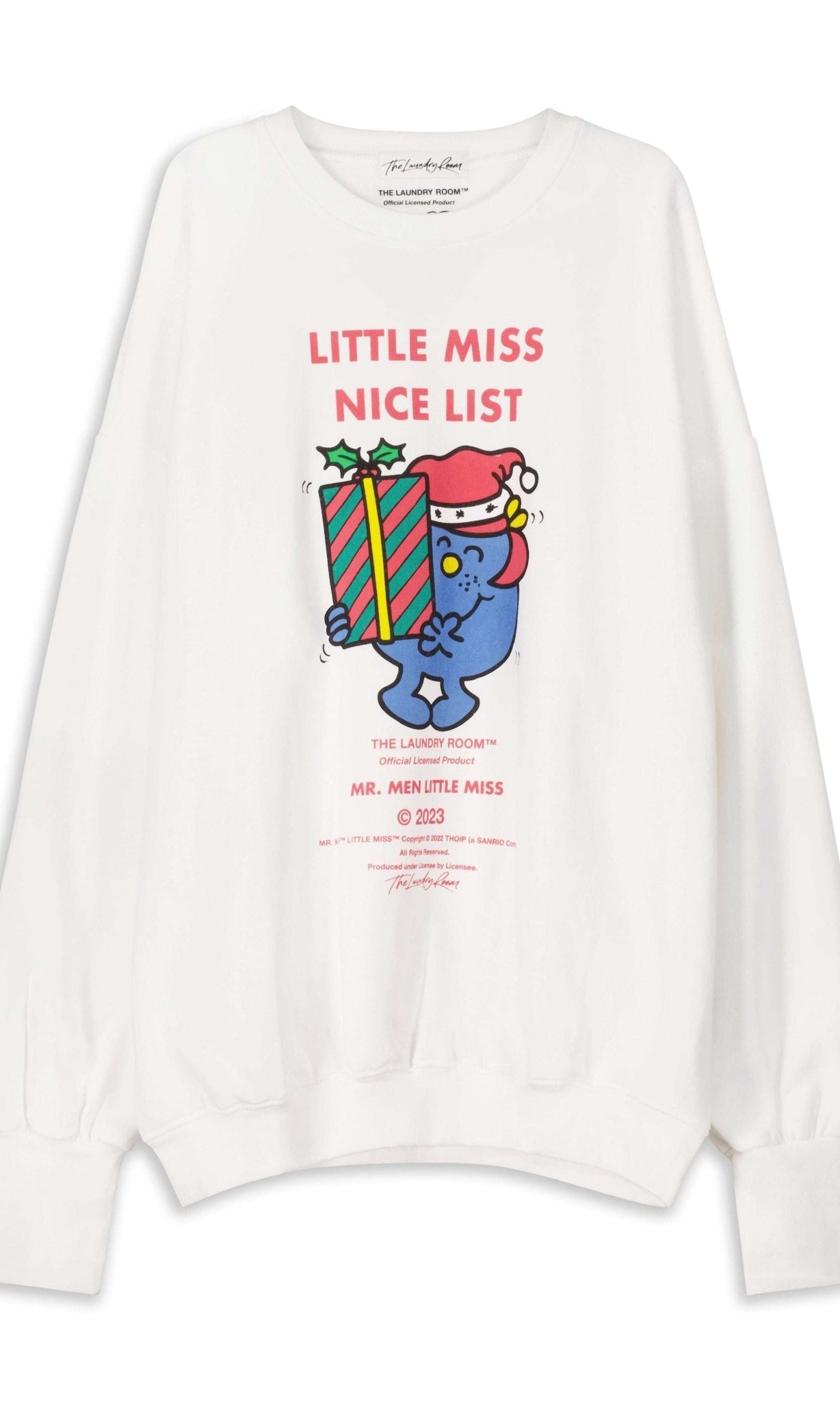 The Laundry Room Little Miss Nice List Christmas Jumper - Spoiled Brat