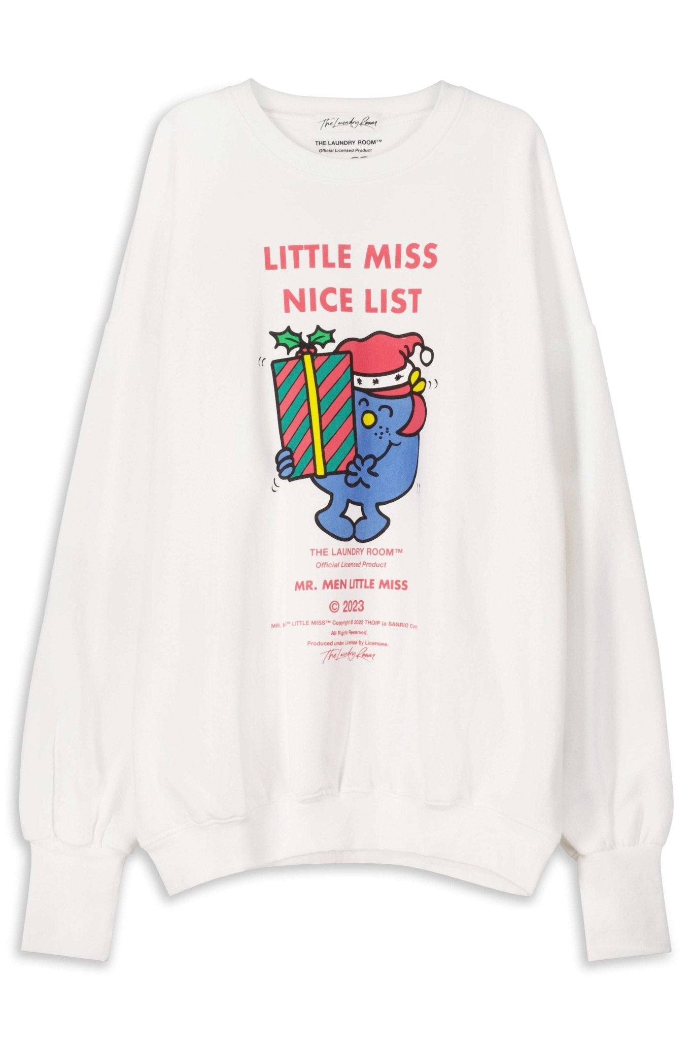 Shop The Laundry Room The Laundry Room Little Miss Nice List Christmas Jumper Jumper for women – premium loungewear and festival fashion at Spoiled Brat