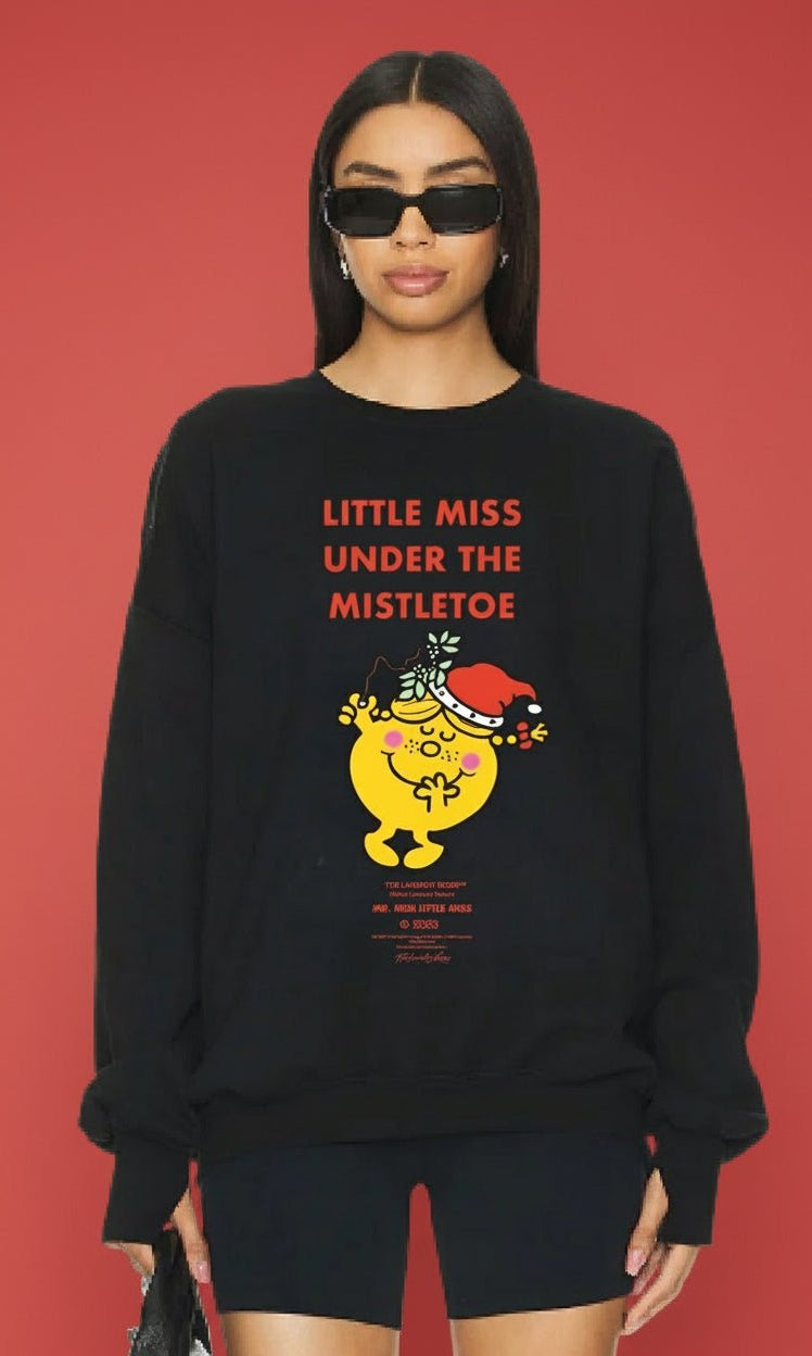 The Laundry Room Little Miss Under The Mistletoe Christmas Jumper - Spoiled Brat