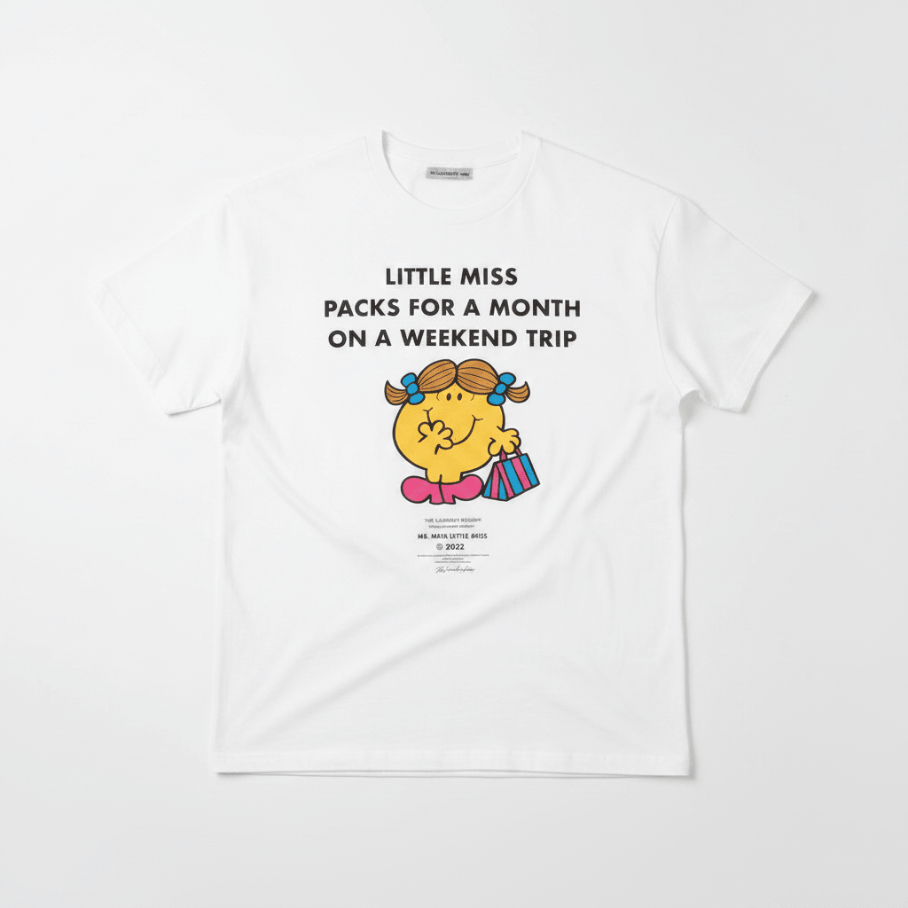 Shop The Laundry Room The Laundry Room Little Miss Weekend Trip Oversized Tee T-Shirt for women – premium loungewear and festival fashion at Spoiled Brat