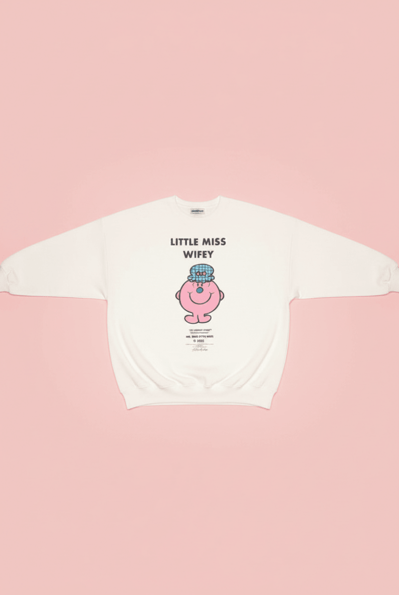 Shop The Laundry Room The Laundry Room Little Miss Wifey Sweater Jumper for women – premium loungewear and festival fashion at Spoiled Brat