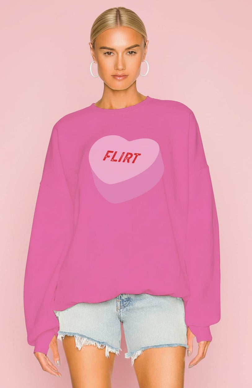 The Laundry Room Sweethearts Flirt Sweater by The Laundry Room – Jumper – S | Spoiled Brat UK