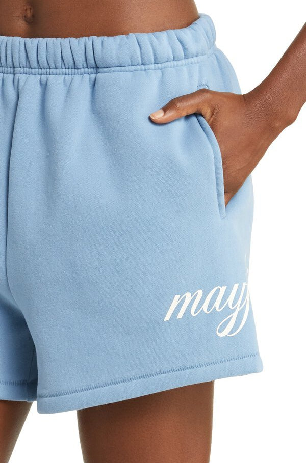 Shop The Mayfair Group Mayfair Burnout Is Real Sweatshorts Shorts for women – premium loungewear and festival fashion at Spoiled Brat