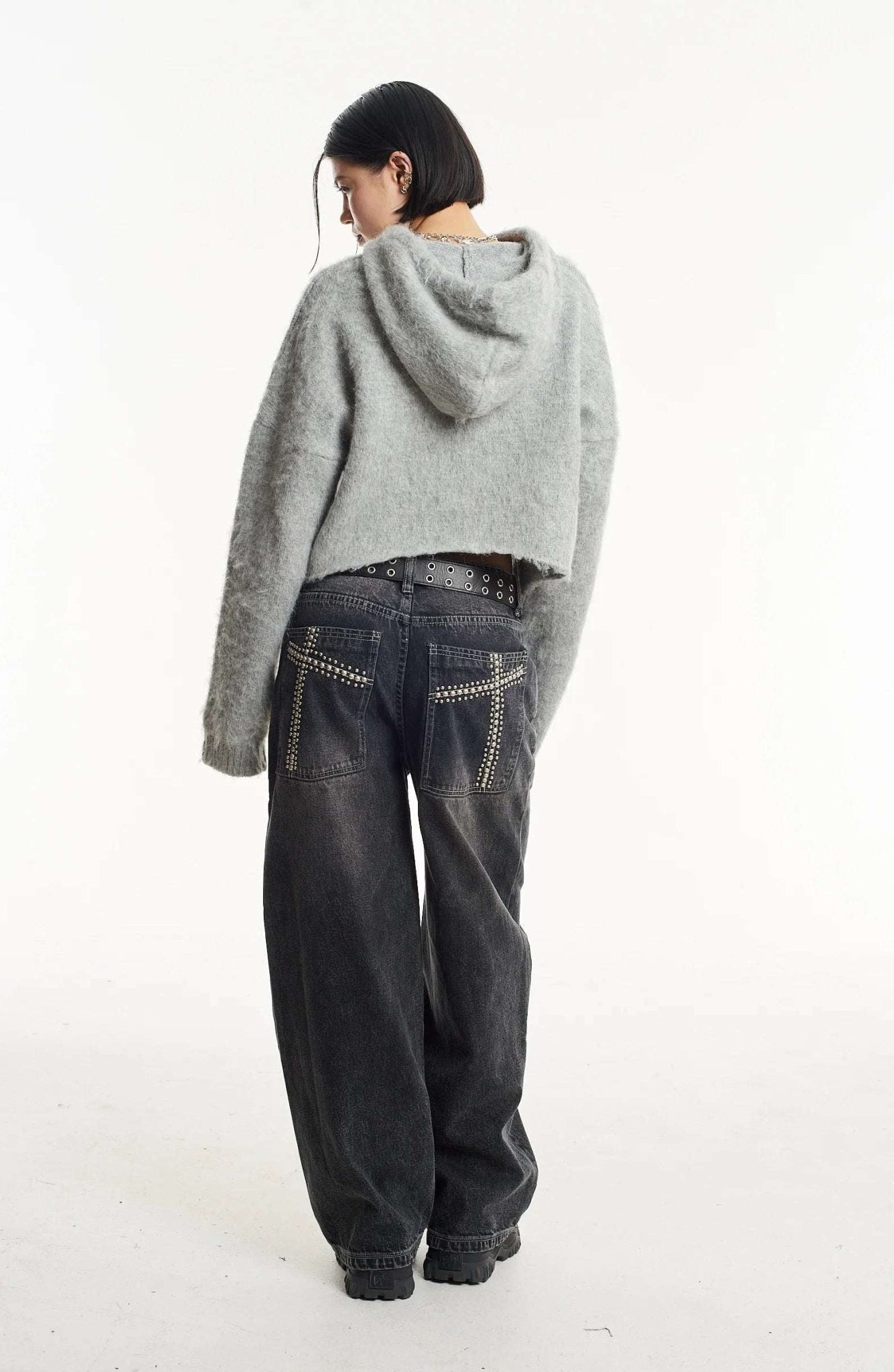 Shop The Ragged Priest The Ragged Priest Arctic Fluffy Knit Hoodie Hoodie for women – premium loungewear and festival fashion at Spoiled Brat