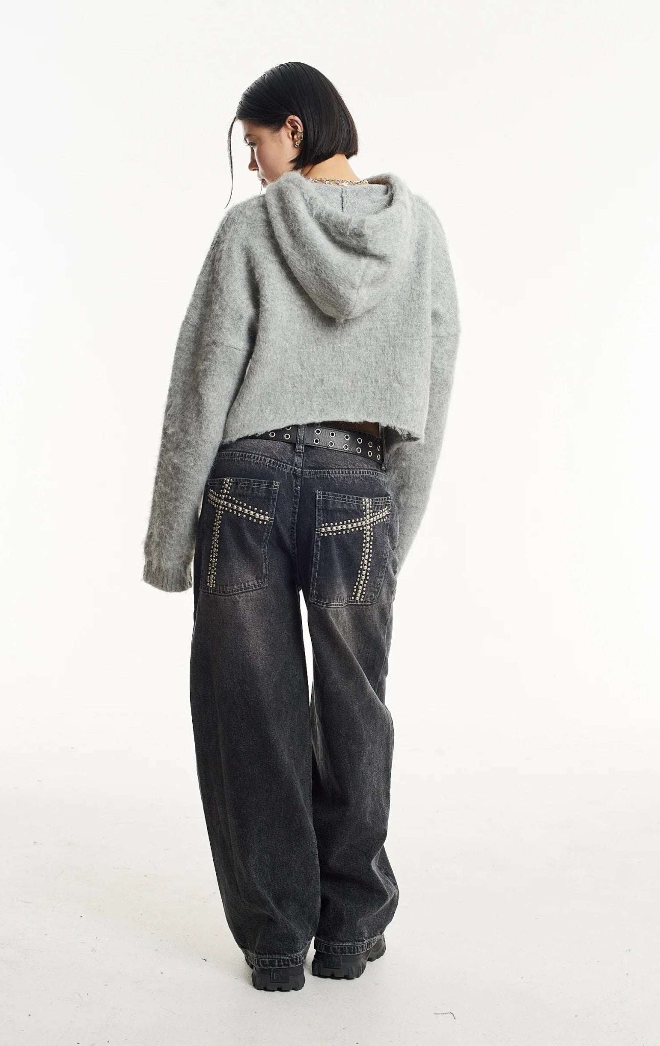 Shop The Ragged Priest The Ragged Priest Arctic Fluffy Knit Hoodie Hoodie for women – premium loungewear and festival fashion at Spoiled Brat