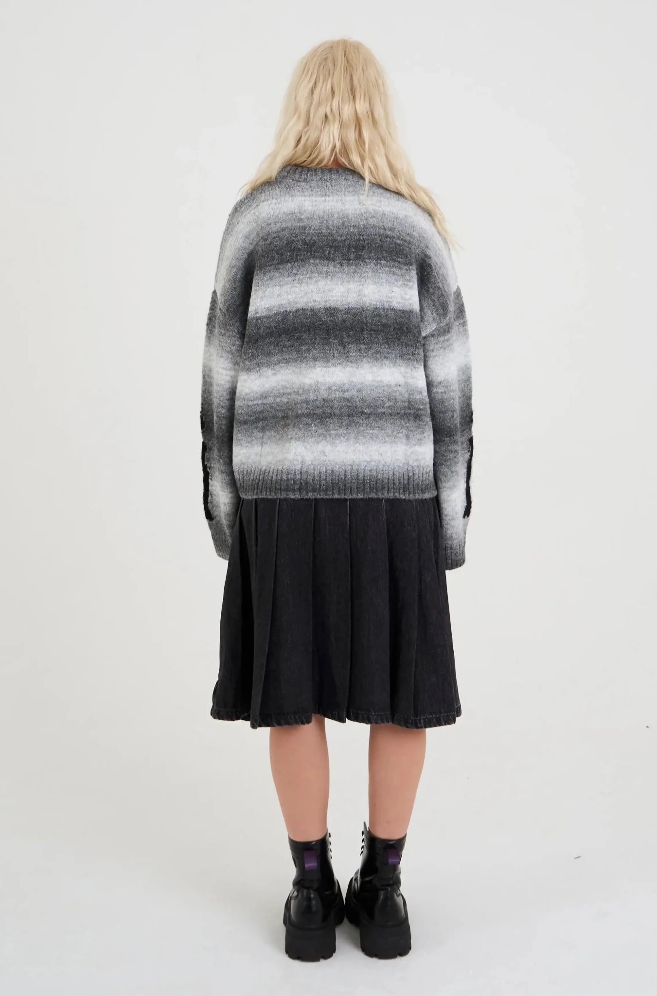 The Ragged Priest Bare Spacedye Skeleton Knit Jumper - Spoiled Brat