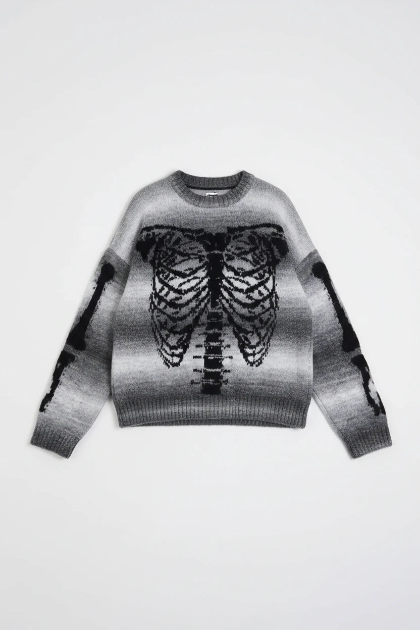 Shop The Ragged Priest The Ragged Priest Bare Spacedye Skeleton Knit Jumper Jumper for women – premium loungewear and festival fashion at Spoiled Brat