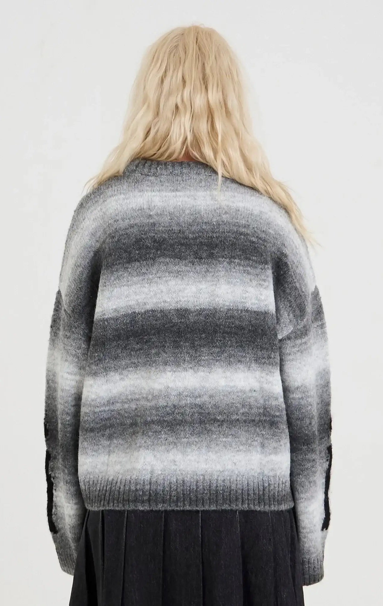 Shop The Ragged Priest The Ragged Priest Bare Spacedye Skeleton Knit Jumper Jumper for women – premium loungewear and festival fashion at Spoiled Brat