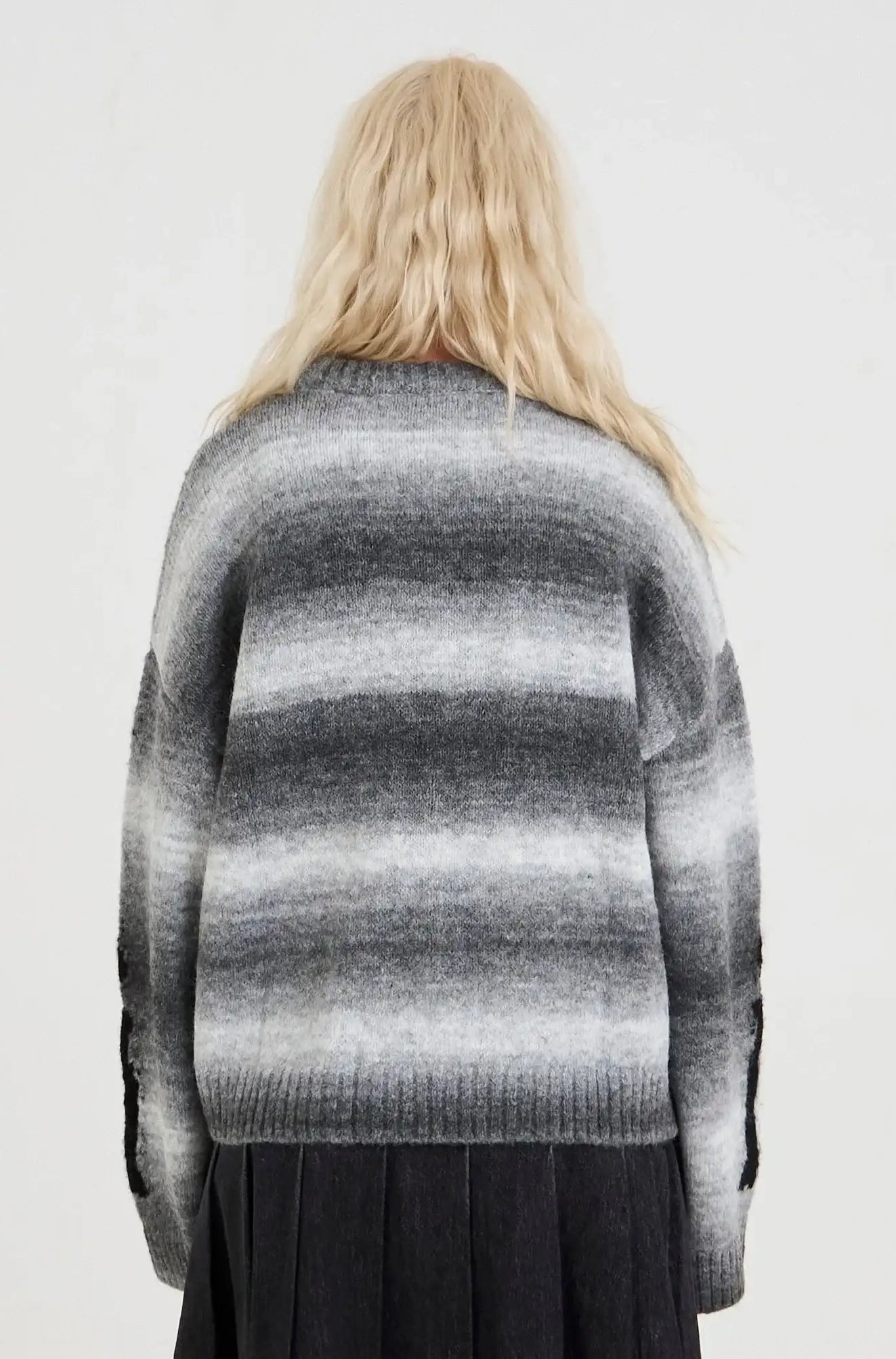 The Ragged Priest Bare Spacedye Skeleton Knit Jumper - Spoiled Brat