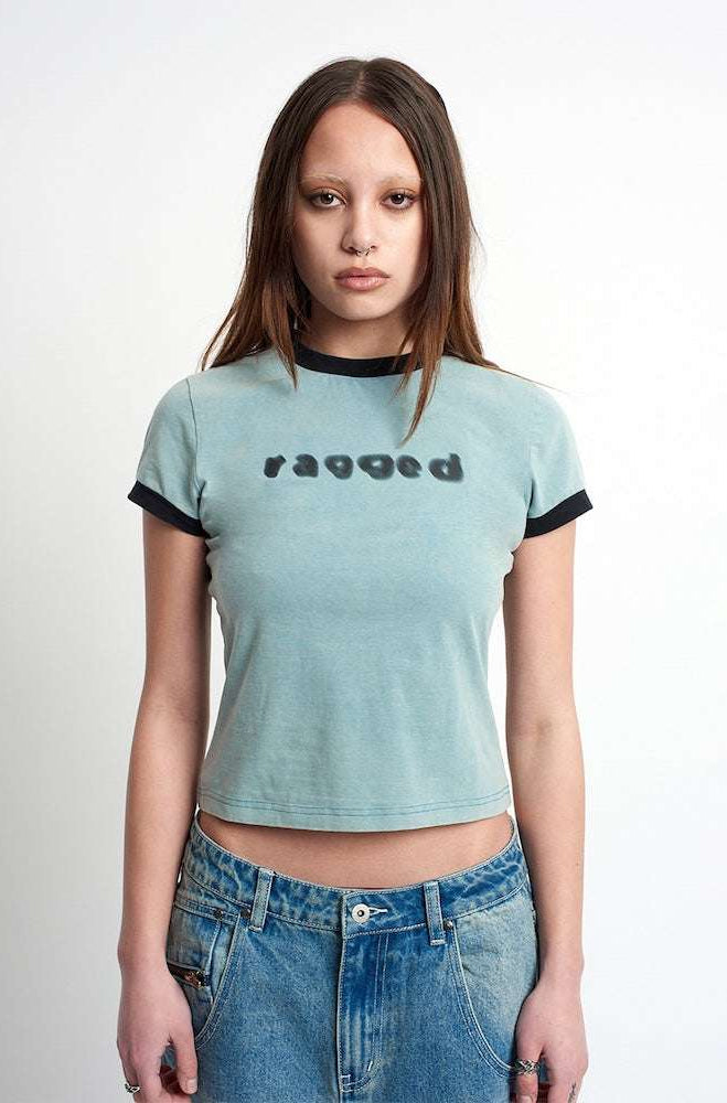 The Ragged Priest Blur Baby Tee - Spoiled Brat