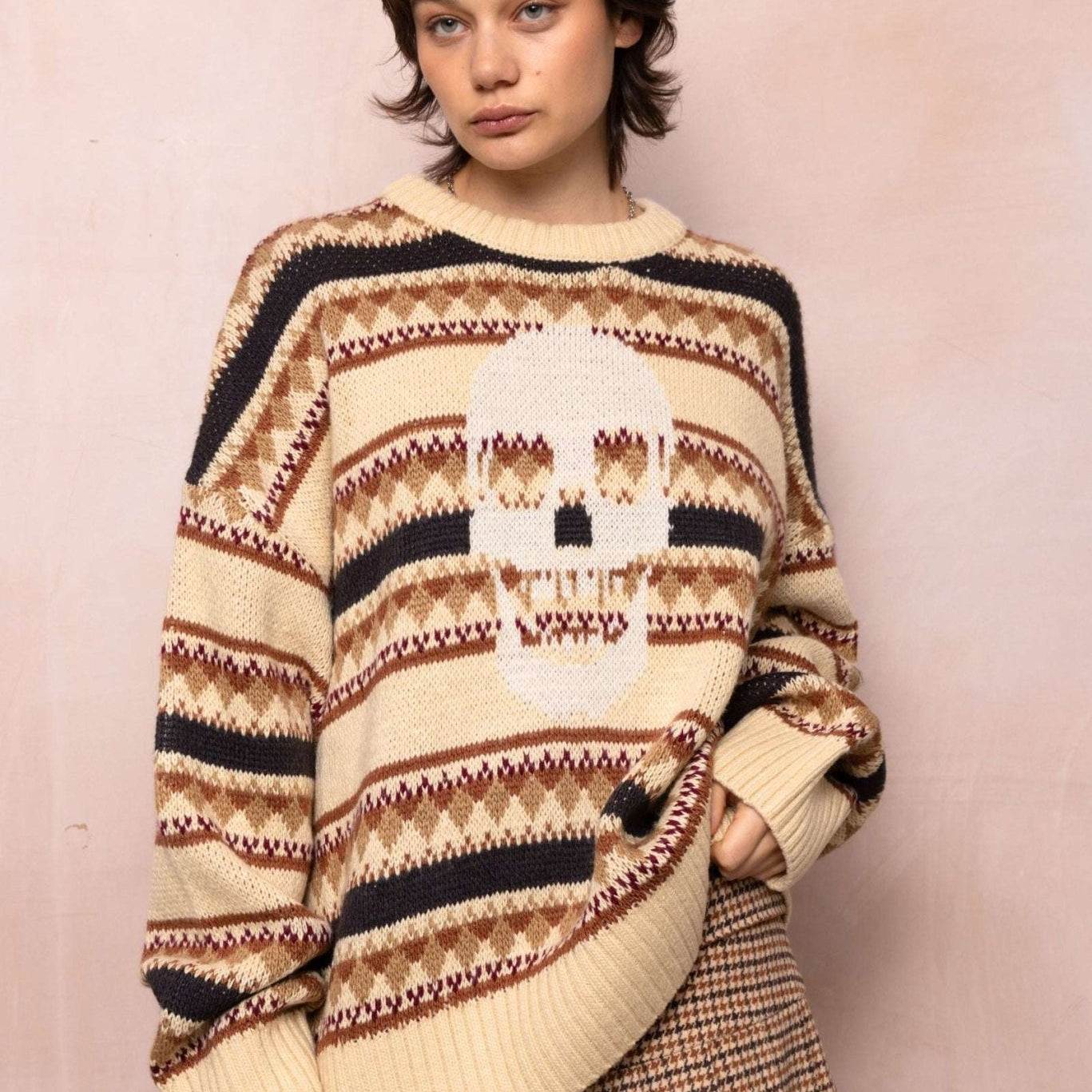 Shop The Ragged Priest The Ragged Priest Fair Knit Jumper Jumper for women – premium loungewear and festival fashion at Spoiled Brat